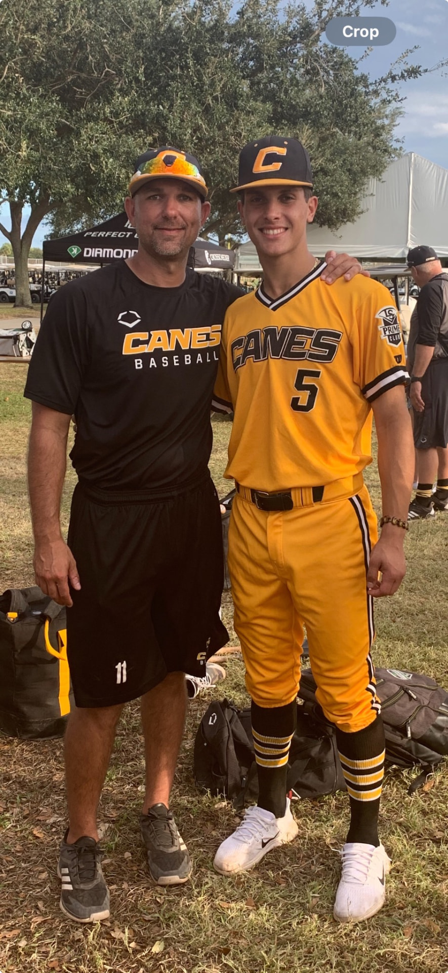 Johnny Castagnozzi during his time with Canes National.